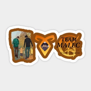 Team Malec Mugs Sticker